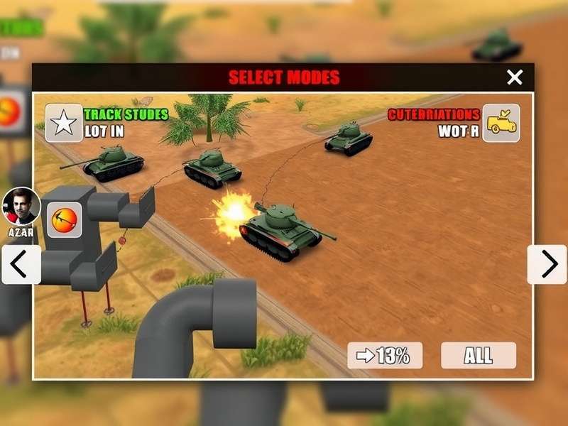 Bharat Tank Destroyer tank customization interface